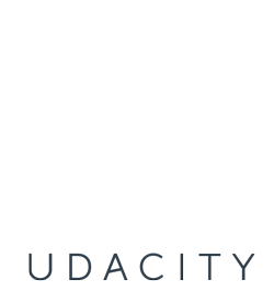 Udacity logo & link to Udacity website